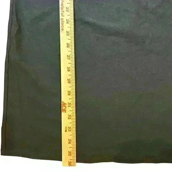 EILEEN FISHER Bateau Neck Mini Dress Size Medium Stretch Lightweight Crepe Wash - Picture 5 of 6